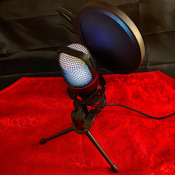 🎤BLUETHY- USB Microphone HiFi Sound 360 Degree Streaming Condenser Mic w/Tripod - Picture 16 of 17